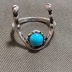 ⑨天然ターコイズ指輪 11号
