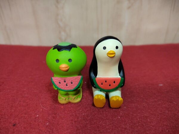 デコレ コンコンブル スイカカッパ ペンギン