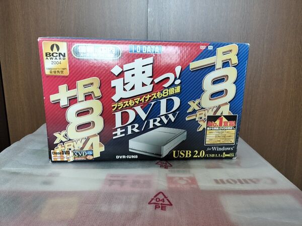 I-O DATA DVD±R/RWドライブ DVR-IUN8