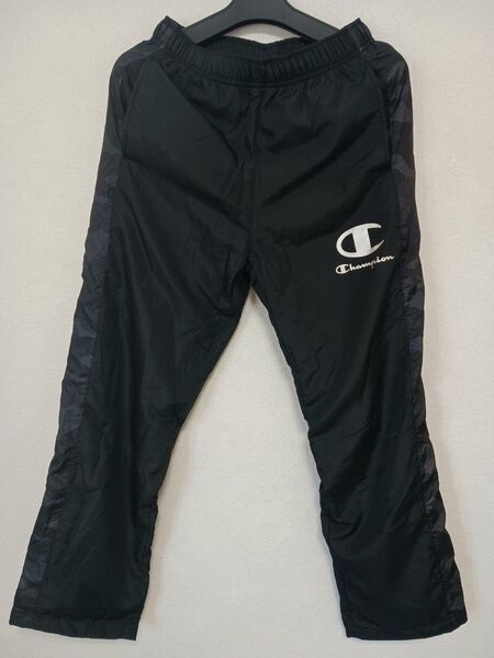 【美品】Champion チャンピオン 160 ナイロンパンツ ジャージ 防寒 パンツ