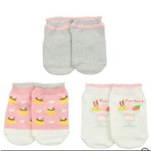 ベビーソックス3足セット アカチャンホンポ 靴下 ソックス 保育園 ベビー 3足セット 女の子