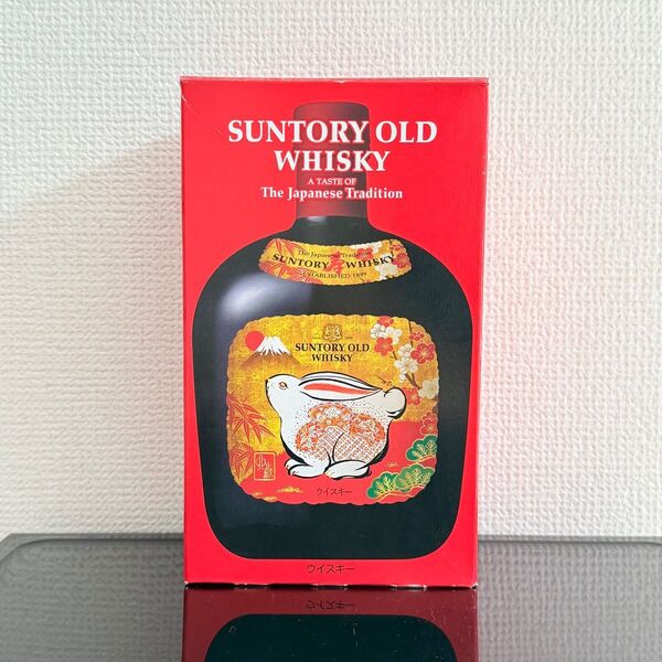 サントリーウイスキーオールド(卯歳)ラベル 700ml 瓶 箱付 空き瓶