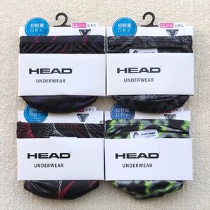 本日迄!HEAD ビキニ ブリーフ LLサイズ デザイン 4枚セット