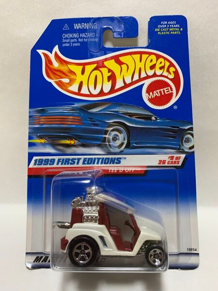 HOT WHEELS ホットウィール 1999 FIRST EDITIONS #9/26 TEE’D OFF NEW