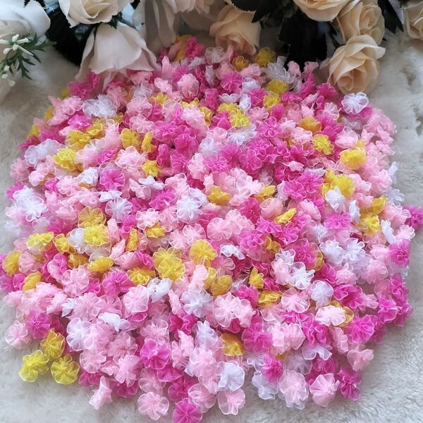 ワッペン 縫い付け 手作り モチーフ パーツ ハンドメイド レース ミニ プリザーブドフラワー 押し花素材 花材 リース