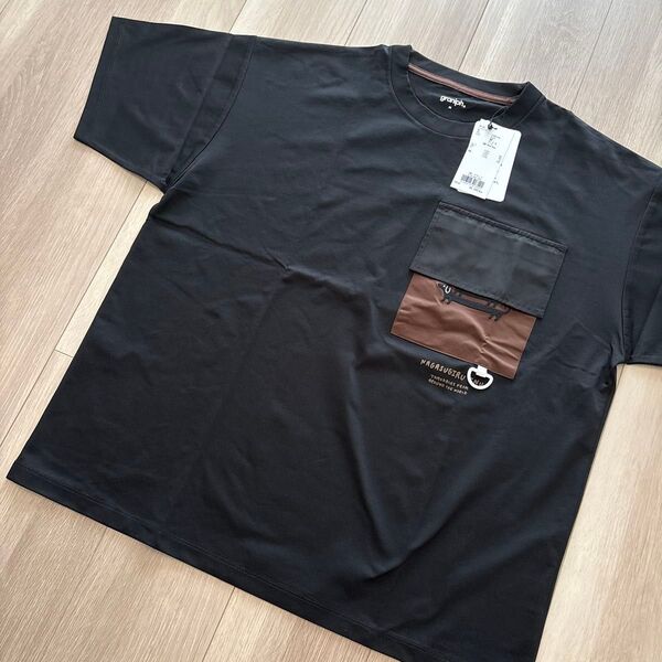 M ナガスギルイヌ トモダチフロムアナザーワールド|ドライビッグシルエットTシャツ