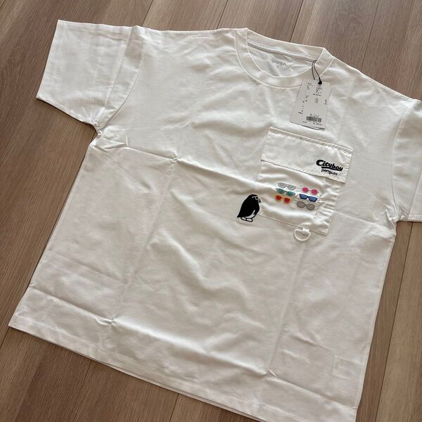 M シティボーイペンギン|ドライビッグシルエットTシャツ