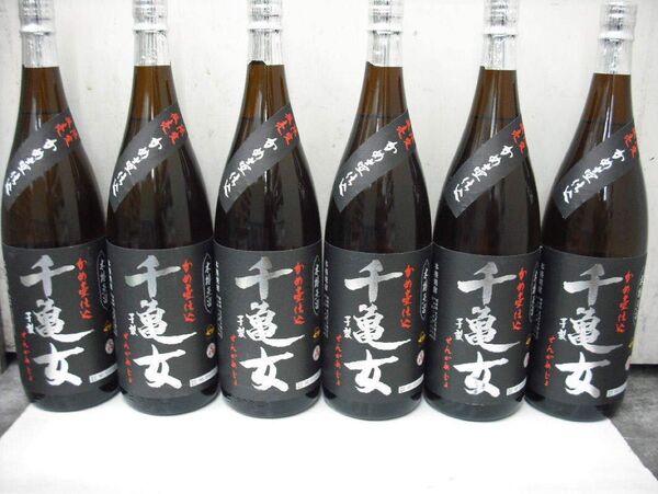 【若潮酒造】 千亀女 (いも焼酎) 1.8L 6本セット