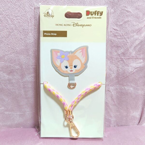 香港ディズニー限定☆リーナベル スマホショルダー/ストラップ☆ダッフィーフレンズ/スマホ首かけ/限定グッズ/ディズニーシー