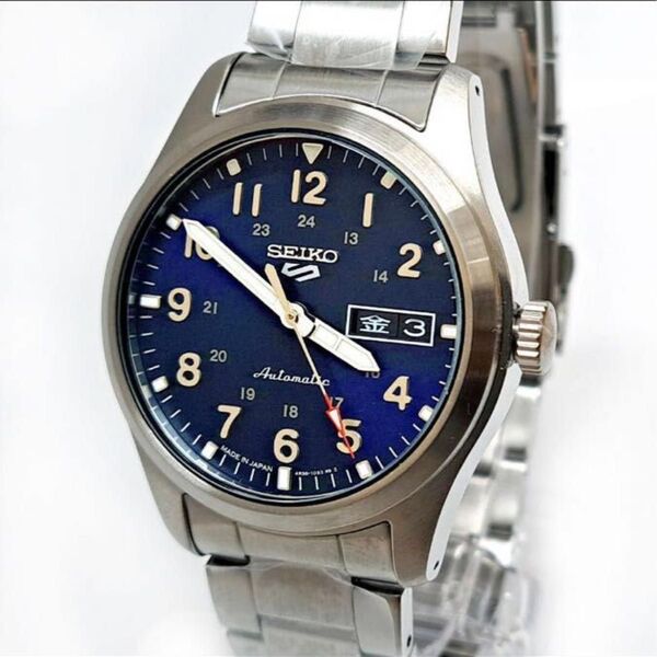 【新品】 セイコー SEIKO セイコー5 SBSA113 三年保証付 腕時計 自動巻き