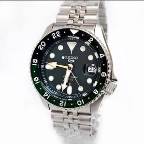 【新品】セイコー SEIKO セイコー5 SBSC019 保証付 自動巻き 腕時計 ダイバー