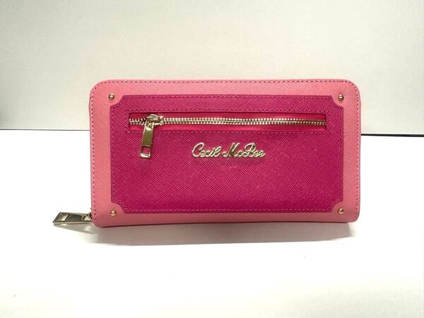 新品未使用 CECIL McBEE(セシルマクビー) ラウンド長財布 本革
