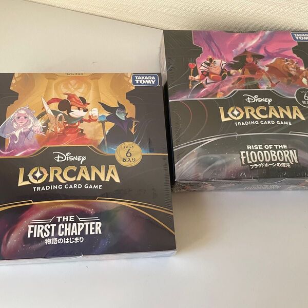 新品 未開封 ディズニー・ロルカナ・TCG 日本語版 ブースターパック 2箱