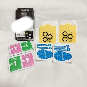 ★●iPhone12 Pro カメラフィルム レンズ フィルム 2枚