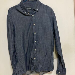 SENSE OF PLACE by URBAN RESEARCH デニムシャツ ネイビー