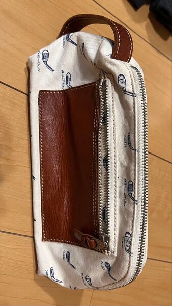 kinoshohampu×mizuno コラボ トートバッグ カーキブラウン カートバック