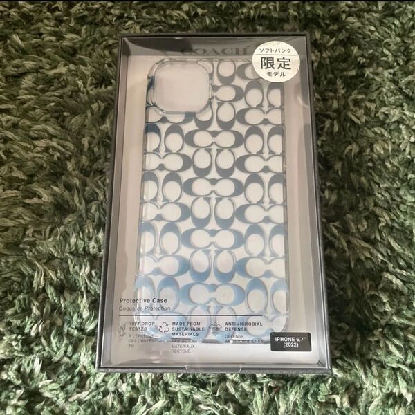 新品 COACH iPhone14 Plus用 ソフトバンク限定モデル 未開封品