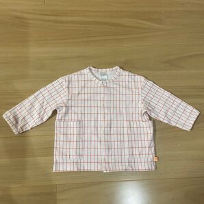 tinycottons タイニーコットンズ チェック薄手カーディガン 12/18M