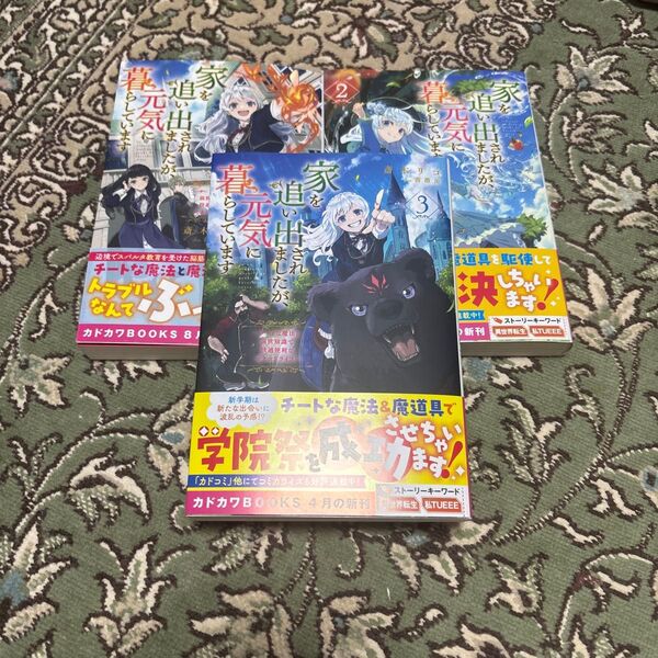 家を追い出されましたが、元気に暮らしています1〜3