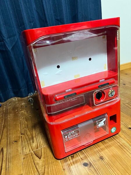 日曜日限定値下げ中!マサオコーポレーション 保冷庫 赤 ミニ自動販売機型 中古