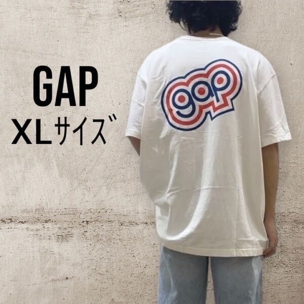 GAP ギャップ 半袖 ロゴTシャツ XL