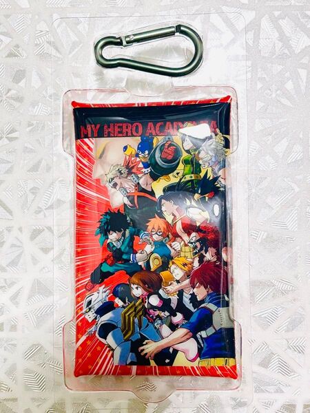 僕のヒーローアカデミア ヒロアカ 原画展 特典 プレゼント マルチケース ポーチ 緑谷 爆豪 轟 A組 切島 B組 キーホルダー
