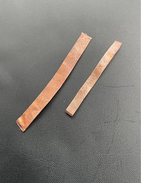 ②鍔鳴り防止材 責金 日本刀鍔 銅製 素材