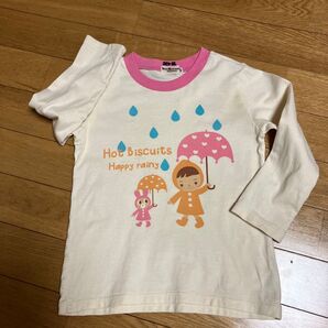 Hot Biscuits 長袖Tシャツ 女の子