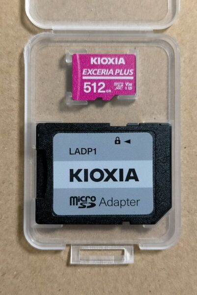 セール Kioxia Exceria Plus MicroSDカード 512GB