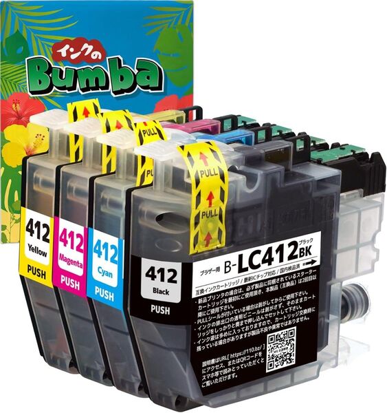 LC412-4PK 4色セットブラザー (Brother) 用