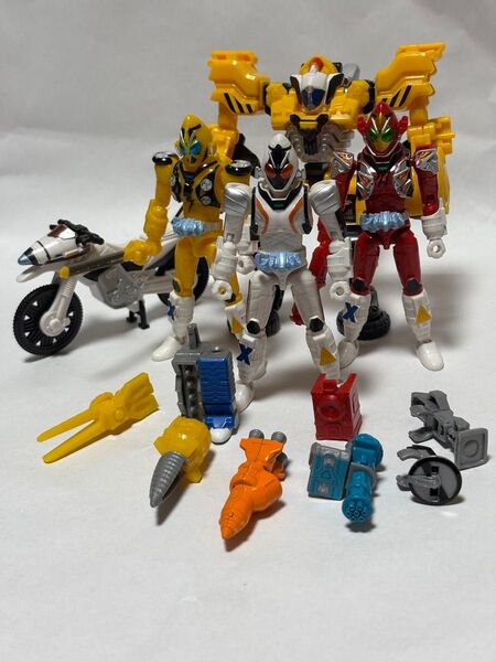 食玩ジャンク品 仮面ライダーフォーゼ モジュールオンフォーゼ1&EX