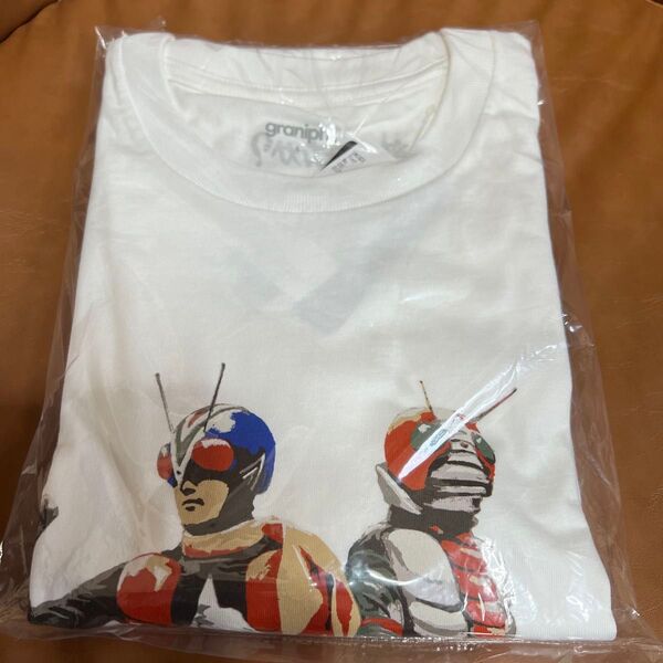 敵か味方か? 仮面ライダーV3 ライダーマン Lサイズ グラニフ