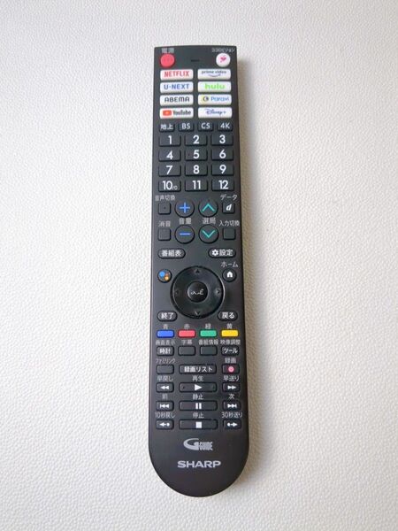 シャープ テレビリモコン GB402SA
