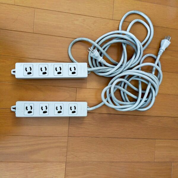 2個セットOAタップ マグネット 電源タップ