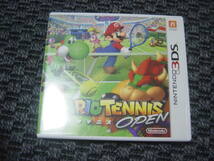 中古3DS：マリオテニスオープン_画像1