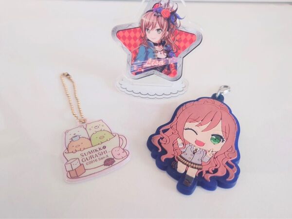 ラバーストラップ バンドリ アクリルスタンド ガルパ ロゼリア すみっコぐらし 今井リサ