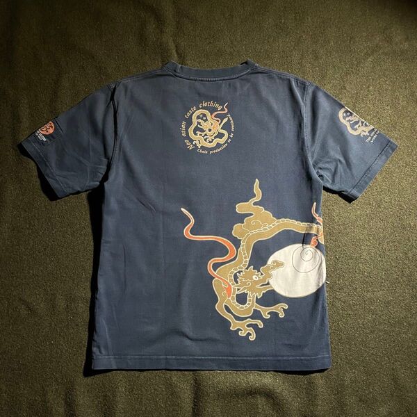 和柄 爆烈爛漫娘 フェードカラー Tシャツ M相当