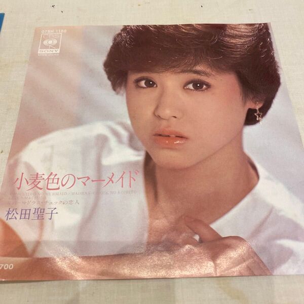 【激レア品】 松田聖子 レコード 小麦色のマーメイドEP版 昭和 懐かしの曲