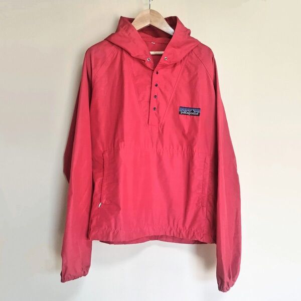 【М】patagonia バギーズプルオーバー アノラック 赤 パタゴニア