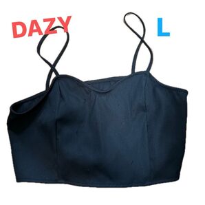 黒 ビスチェ L DaZY レディースファッション ベスト