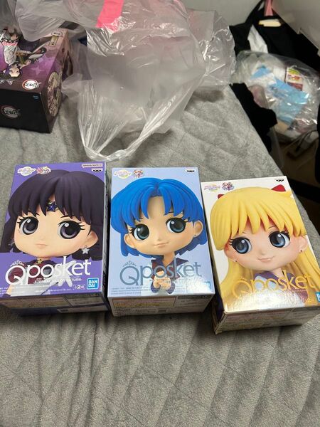 セーラームーン QPosket 3体セット posket フィギュア 美少女戦士セーラームーン