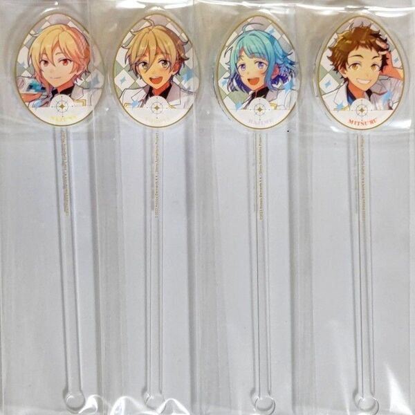 あんスタ スタフォニ カラオケの鉄人コラボ 真白友也 仁兎なずな 天満光 紫之創 Ra*bits 4点セット