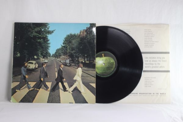 The Beatles Abbey Road UK(英 GB)盤 LP Stereo アビーロード