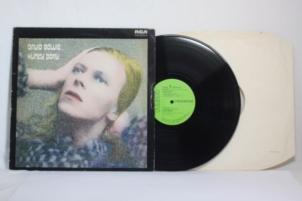 David Bowie Hunky Dory UK(英 GB)盤 LP Stereo 再発盤 ハンキードリー