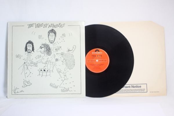 The Who By Numbers UK(英 GB)盤 LP Stereo 両面マト1/1