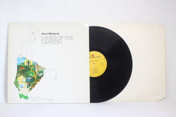 Joni Mitchell Ladies of the Canyon UK(英 GB)盤 LP Stereo ジョニ・ミッチェル