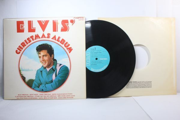Elvis Presley Elvis' Christmas Album Stereo UK(英 GB)盤 LP エルヴィス・プレスリー クリスマスアルバム