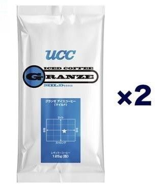 UCC上島珈琲 UCCグランゼマイルドアイスコーヒー(粉)AP125g 2袋入