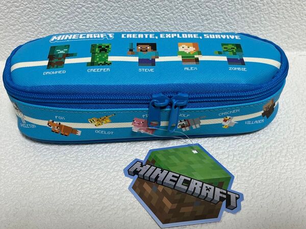 マインクラフト フルオープンポーチ