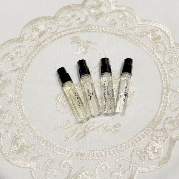 DIPTYQUE JOMALONE 香水 フレグランスサンプル 2ml 4種類セット